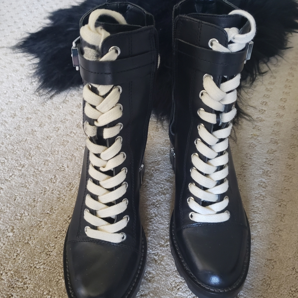Marc Fisher Warren Combat Boots Sz 6.